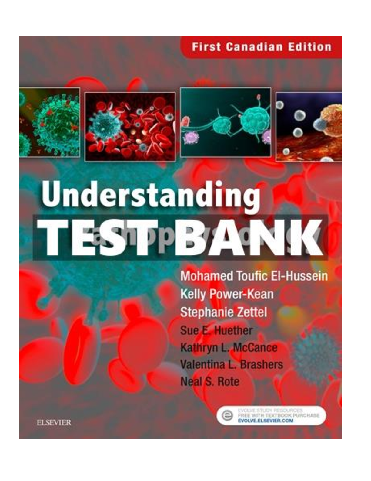 Preview image for Test Bank For Understanding Pathophysiology, 1st  Canadian Edition - Kelly Power, Stephanie Zettel_Revised 2022 / 2023